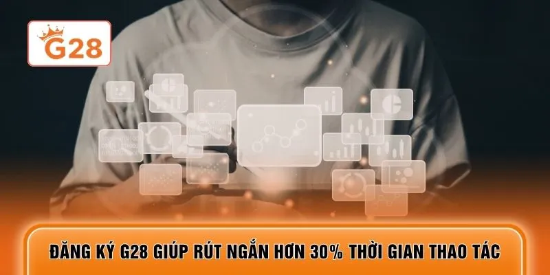 Đăng ký G28 giúp rút ngắn hơn 30% thời gian thao tác